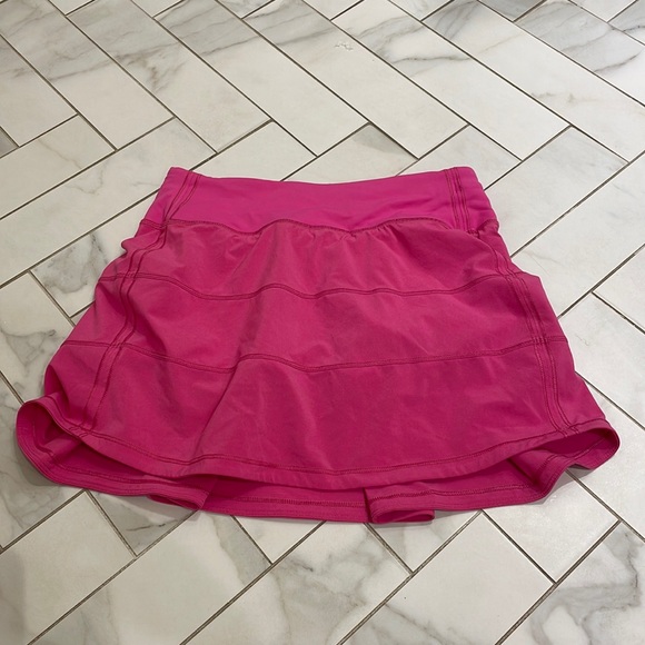lululemon athletica Skirts Sonic Pink Lululemon Skirt Poshmark